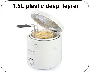 plastic deep fryer