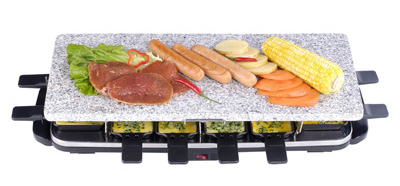 Marble plate grill