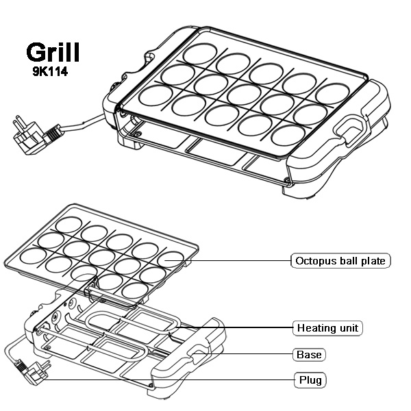 new Takoyaki grill 