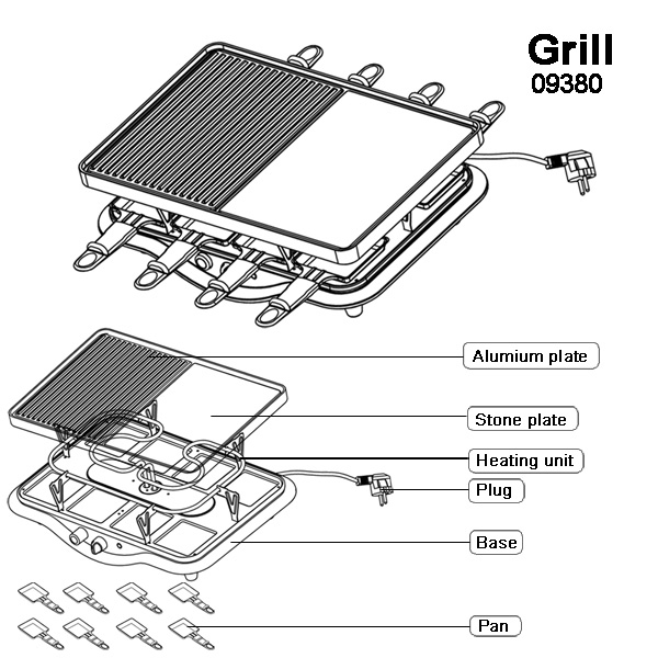 aluminum grill