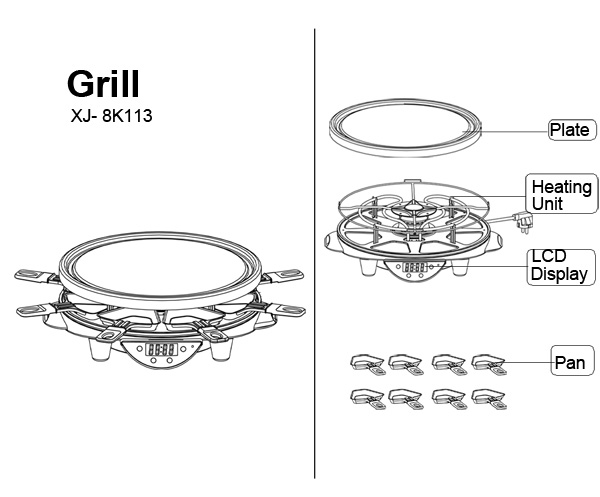 Rotating grill