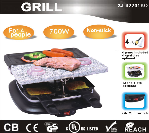 Electric barbecue grill