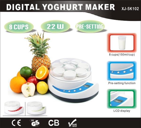 Digital Yoghurt Maker XJ-5K102