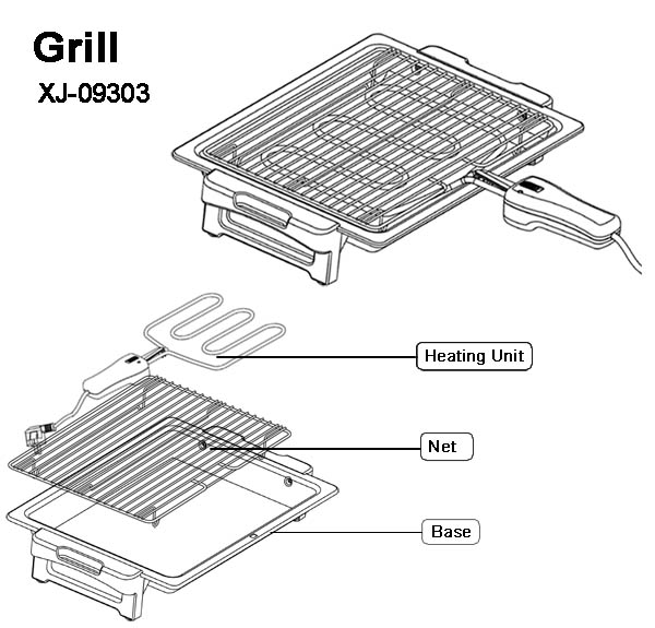 electric BBQ Grill
