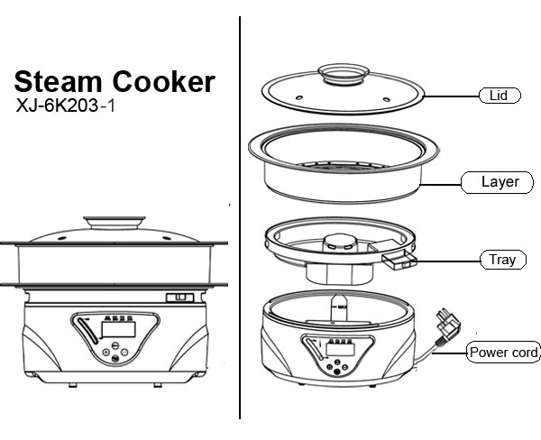Steam cooker 