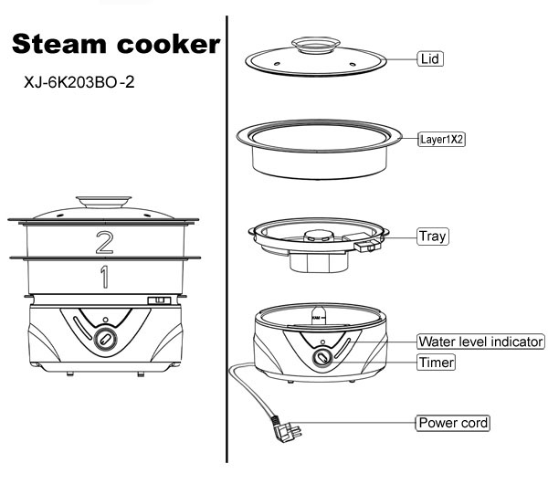 steam cooker