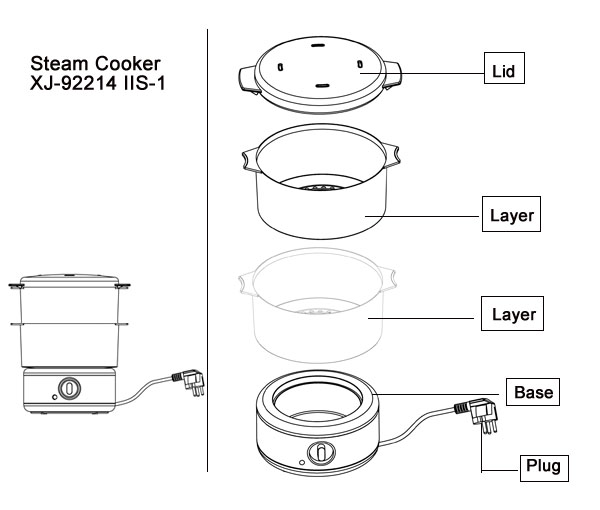Steam cooker