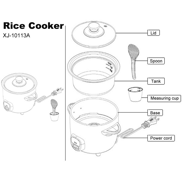 Rice cooker XJ-10113