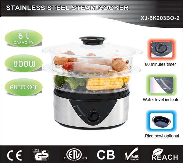 steam cooker XJ-6K203BO-2