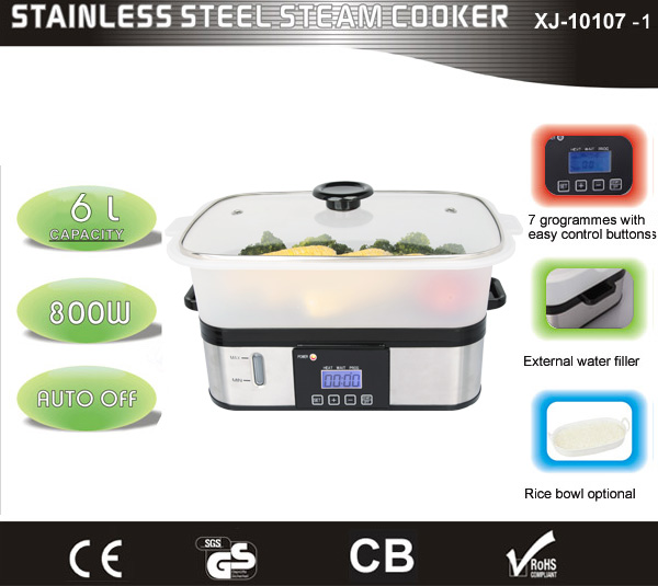 digital steam cooker XJ-10107-1