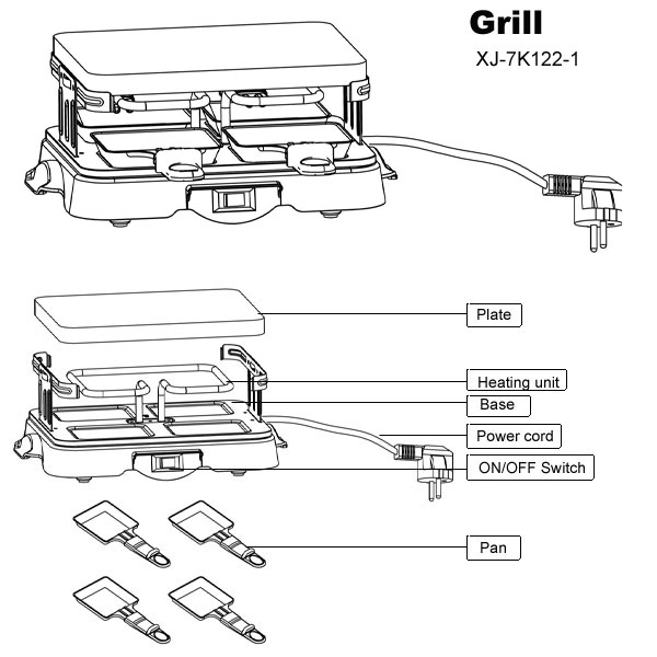 mini stone grill