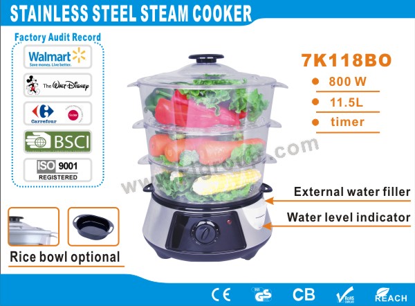 Healthy steam cooker XJ-7K118BO